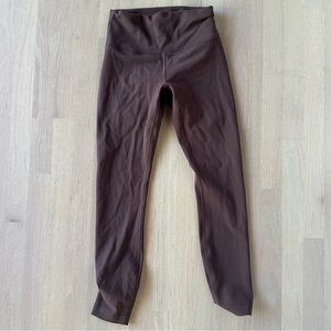 Lululemon wunder train leggings, size 6.
